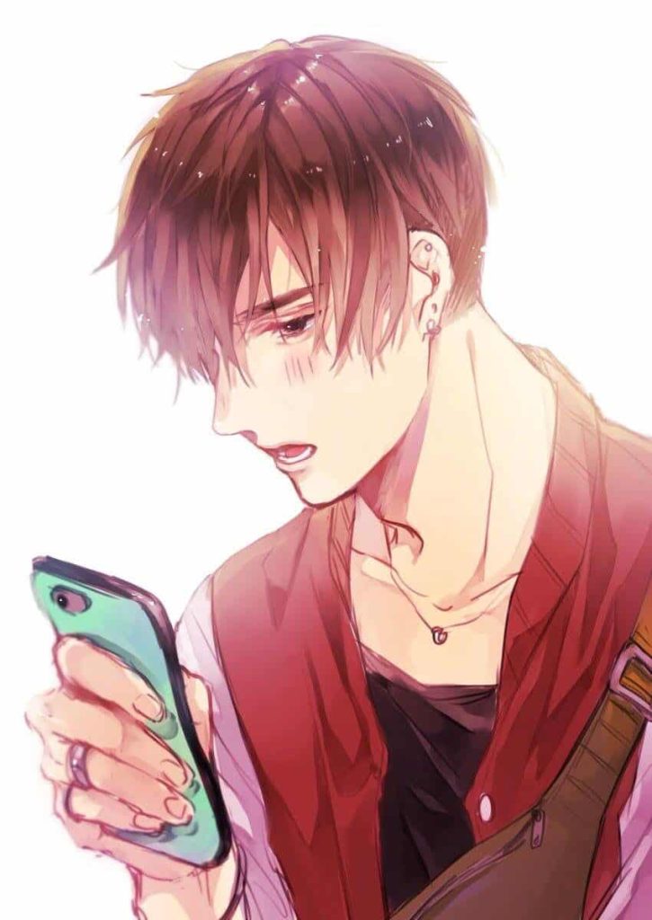 Cập nhật 93 ảnh avatar đẹp anime cầm điện thoại che mặt siêu hot  Tin Học  Vui