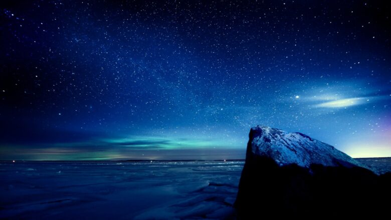 Ảnh về bầu trời đêm tuyệt đẹp với những vì sao lấp lánh
