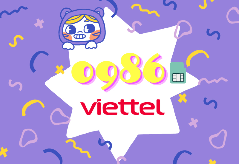 SIM đầu 0986 thuộc nhà mạng Viettel